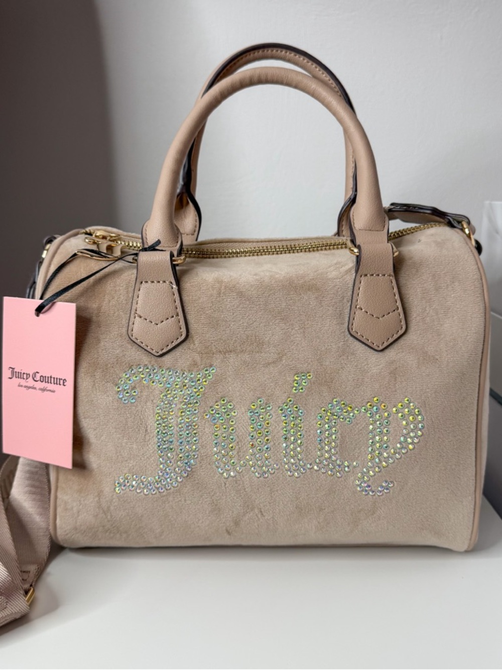Juicy Couture Obsession Satchel Cafe.